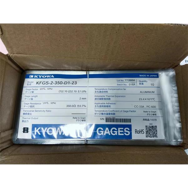 日本KYOWA應力測量應變片KFGS-10-120-C1-16 L15C3S