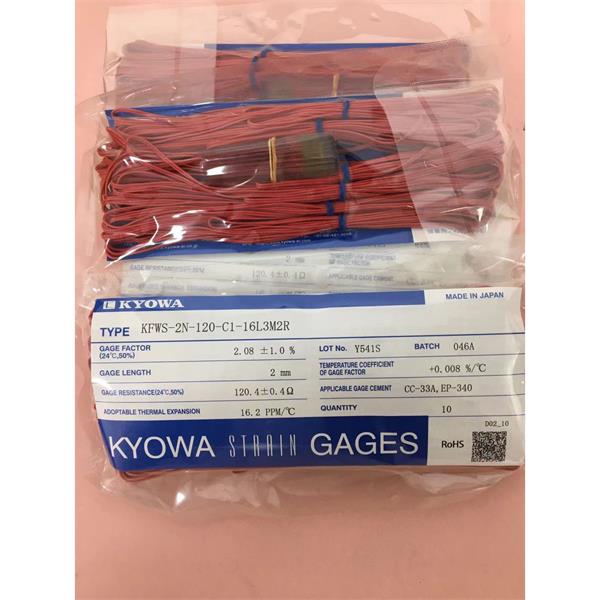 日本原裝進(jìn)口KYOWA應(yīng)變片KFGS-2-350-D1-23 L15C3R