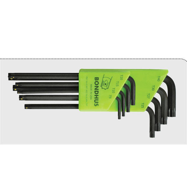 美國Bondhus波頓 短公制 六角 L 型扳手 單個(gè)	25412