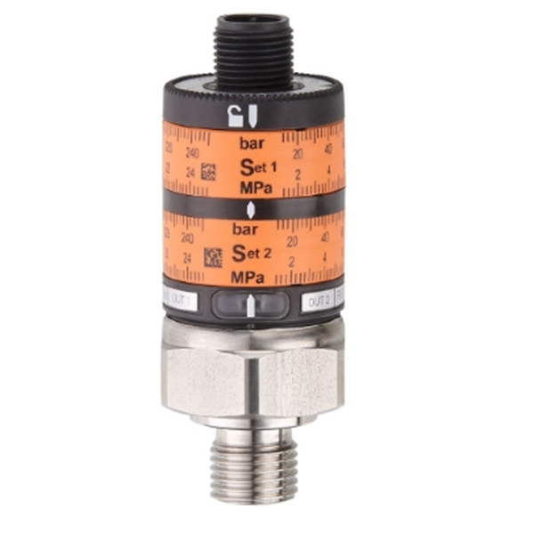 德國IFM易福門帶直觀開關(guān)點(diǎn)設(shè)定的壓力傳感器PK6734 PK-010-RFP14-HCPKG/US/ /W