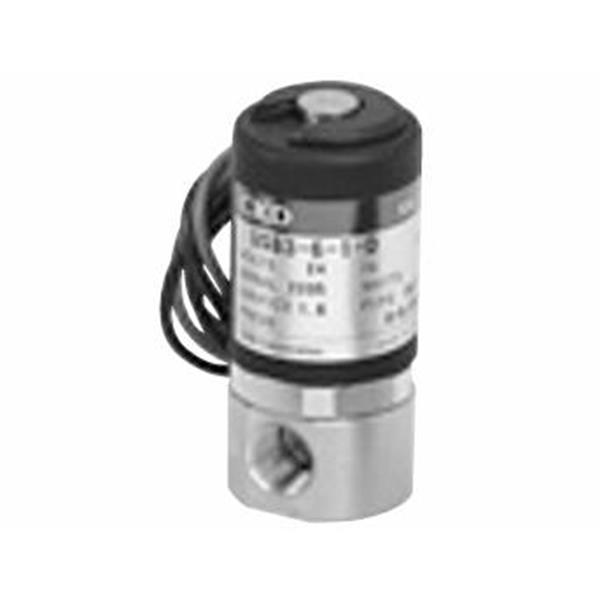 CKD喜開(kāi)理多種流體小型直動(dòng)式2通電磁閥USB3-6-3-B-DC24V